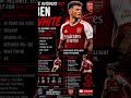 THE OUTSIDERS #11 — Ben White : Arsenal’s Silent Warrior? 🛡️🔥