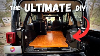 Building a DIY Jeep JKU seat delete and cargo plate system