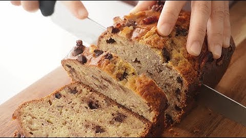 Moist Banana Bread Recipe - Bánh Mì Chuối