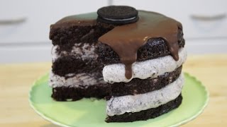 How to Make Oreo Ice Cream Cake!