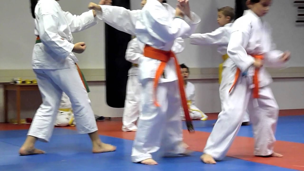 NOA oranje band karate 20 december 2012 YouTube