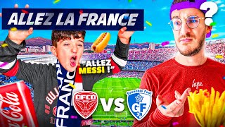 J'EMMENE MON PETIT FRÈRE VOIR SON PREMIER MATCH DE FOOT DANS UN STADE PRO ! (c'était n'importe quoi)