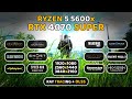 RTX 4070 Super + Ryzen 5 5600x | 1080p, 1440p, 4K - Ray Tracing & DLSS 3.7 | Biggest Gaming Test