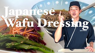 Japanese Wafu dressing Easy recipe in 3 minutes
