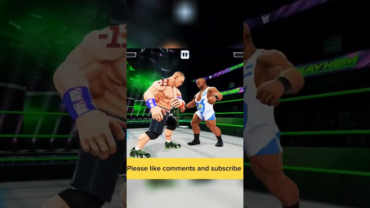 🔥 John Cena vs Big E – A Super Classic Power Battle in WWE Game Play! 🎮 