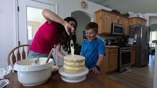 Birthday cake timelapse