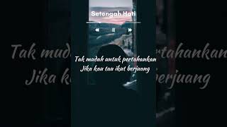 Setengah hati - enzy storia lirik (cover by SCALAVACOUSTIC)