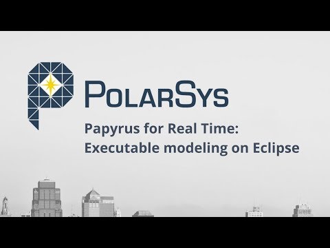 Papyrus for Real Time: Executable modeling on Eclipse