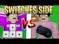 Racing ARROW KEYS GOD But We SWITCHES SIDES! [TOWER OF HELL!]