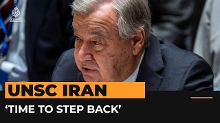 UN Security Council meets after Iran launches attack on Israel | Al Jazeera Newsfeed