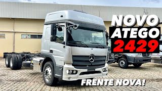 Avaliação | Novo Mercedes-Benz Atego 2429 (FRENTE NOVA) | Curiosidade Automotiva