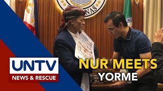 Mayor Isko, nakipagpulong kay MNLF founder Nur Misuari