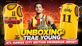 UNBOXING: Trae Young Atlanta Hawks Nike City Edition Swingman Jersey