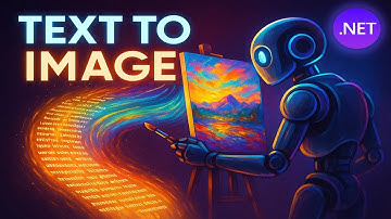 How to Create AI Text to Image App in Windows Forms | C# .NET Tutorial