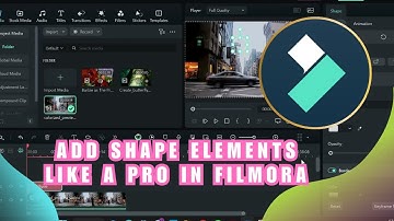 🎬 Add SHAPE Elements Like a Pro in Filmora 14 | Easy & Creative Tutorial!