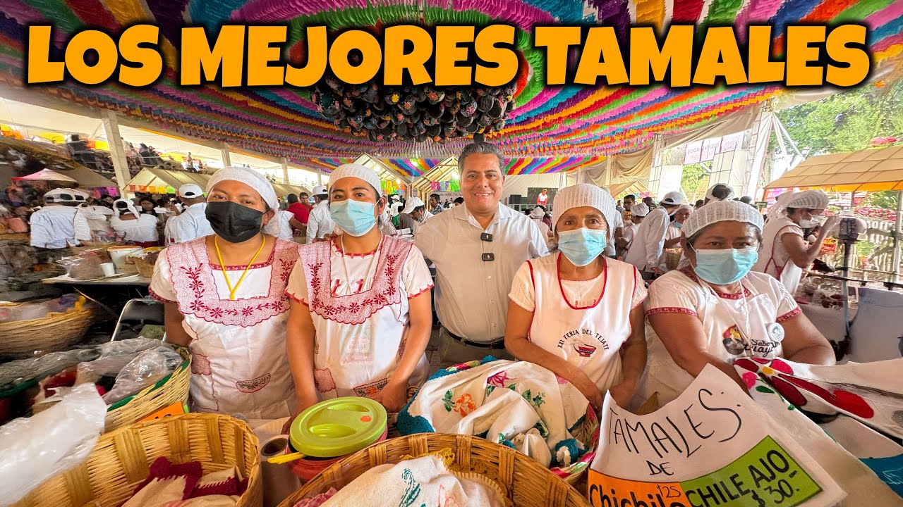 OAXACA, ¿ESTA es la MEJOR COMIDA del MUNDO? | TAMALES OAXAQUEÑOS