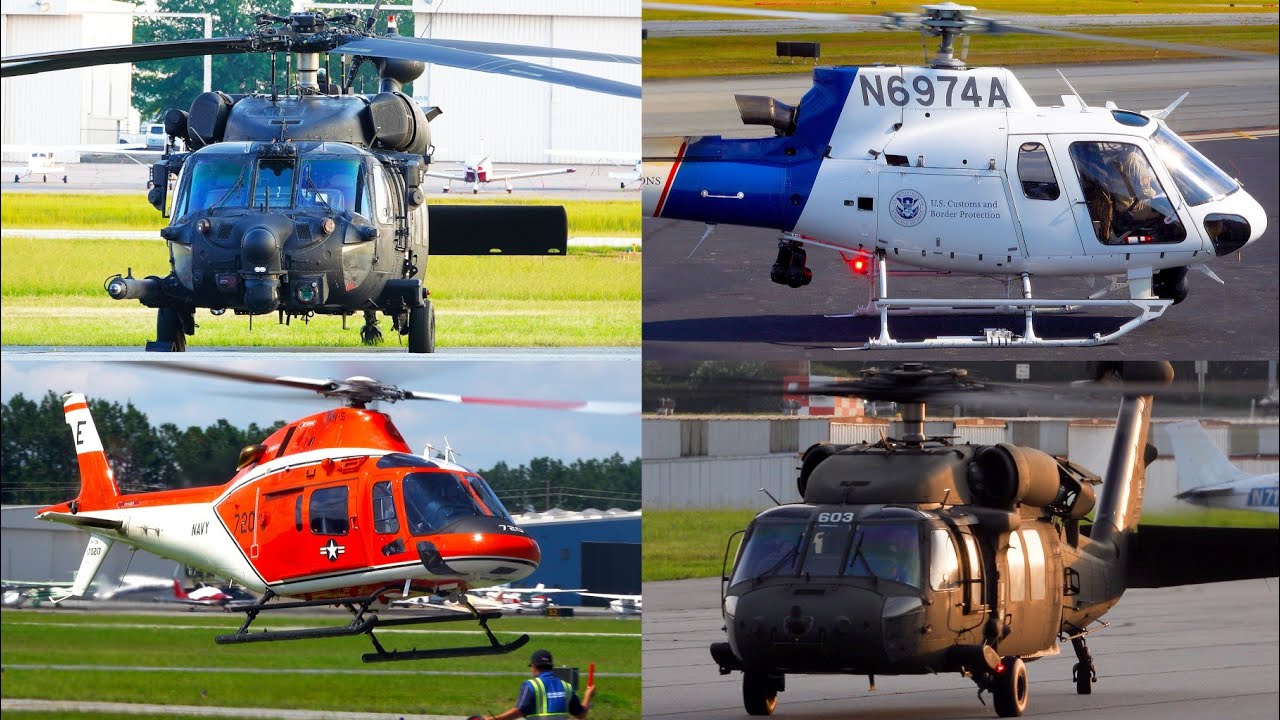 INSANE HELICOPTER ACTION Compilation MH-60M, Bell-407, UH-1,Bell-206, H130 BEST Footage of September