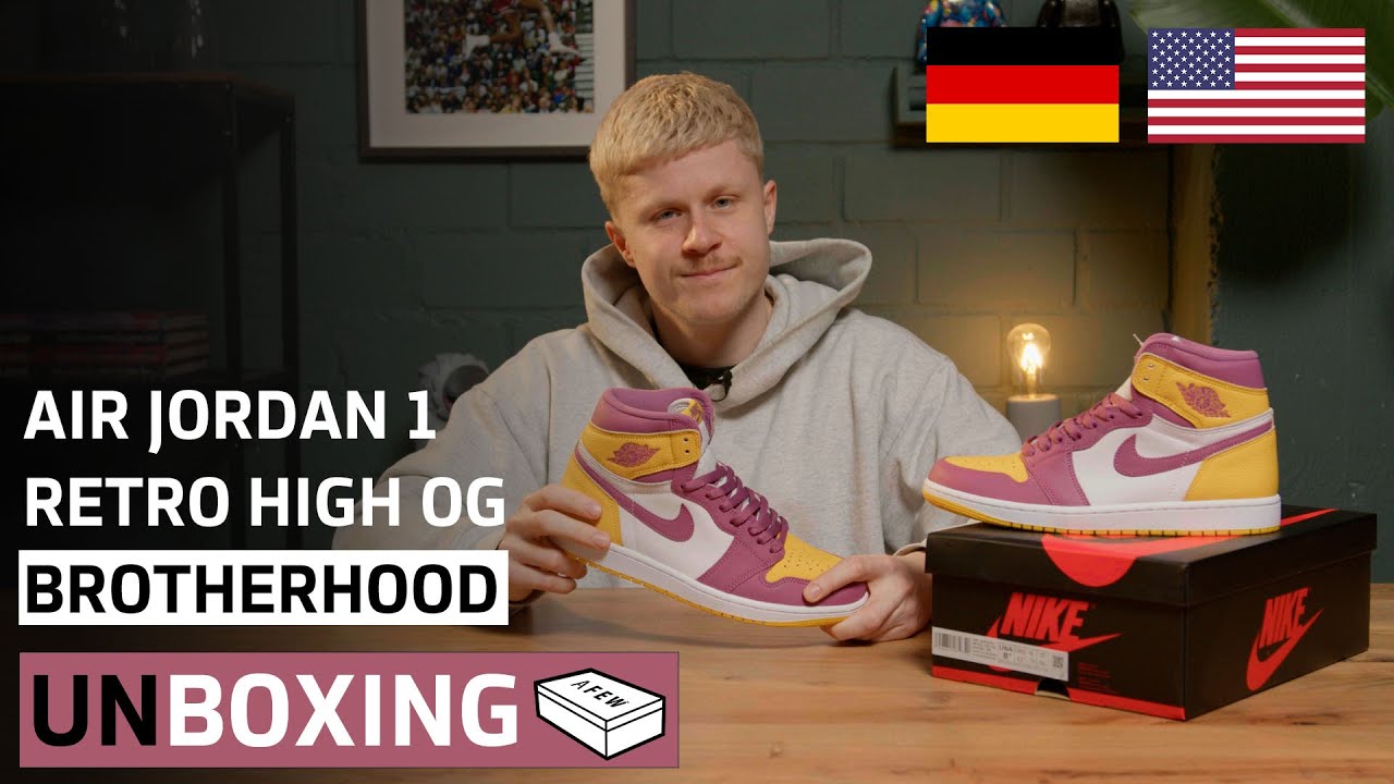 Nike Air Jordan 1 High OG Brotherhood Release