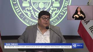 San Diego Mayor, SDPD Police Chief gives update on 100+ arrests made after Sunday's protests