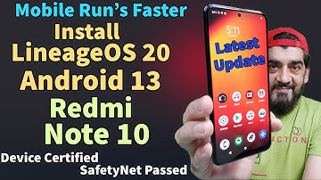 Install LineAgeOS 20 Android 13 On Redmi Note 10 Latest Update