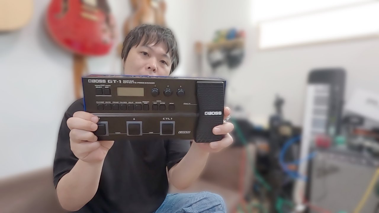 ガルボーイ bossgt1 また買ってしまいました。BOSS GT-1レビュー - YouTube