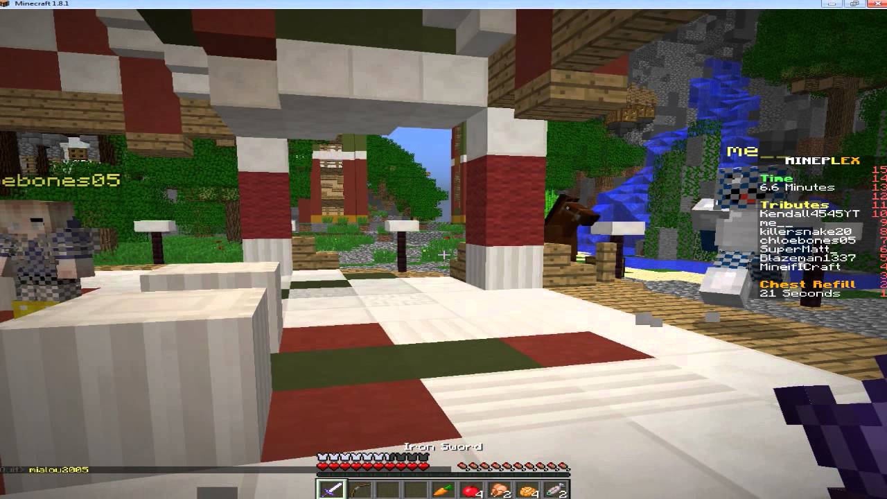 Minecraft Hunger Games w/elmo! Ep. 11 Over Powered Team! - YouTube