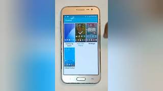 How to change theme in samsung j4,change theme setting screenshot 2