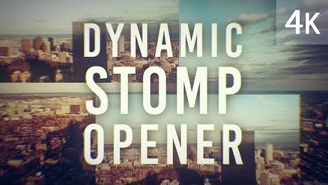 Dynamic Stomp Opener | Free Download After Effects Templates From Videohive