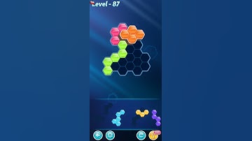 BLOCK! Hexa Puzzle! Challenger Level 87 (Rotate) - Lösung Solution Walkthrough