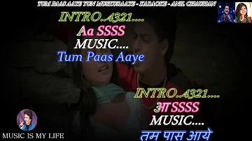Tum Paas Aaye Karaoke With Scrolling Lyrics Eng. & हिंदी