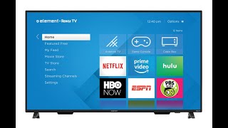 Unbox & Setup: 65″ 4K UHD Element Roku TV (E4ST6519RKU) 2019  see link to 2021 model in description