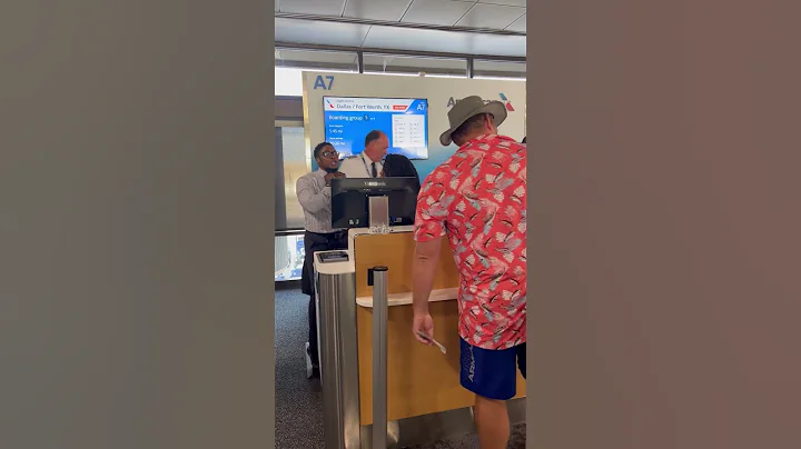 Airline Gate Agent Altercation || ViralHog