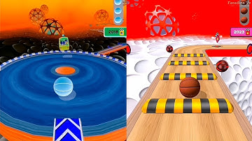 🧿❌🏀Going Balls Vs Reverse Video Gameplay SpeedRun Part 1414