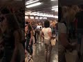 Жуткие очереди в киевском метро