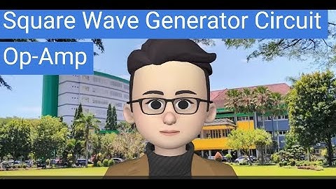 Square Wave Generator Circuit with Op Amp (Proteus)