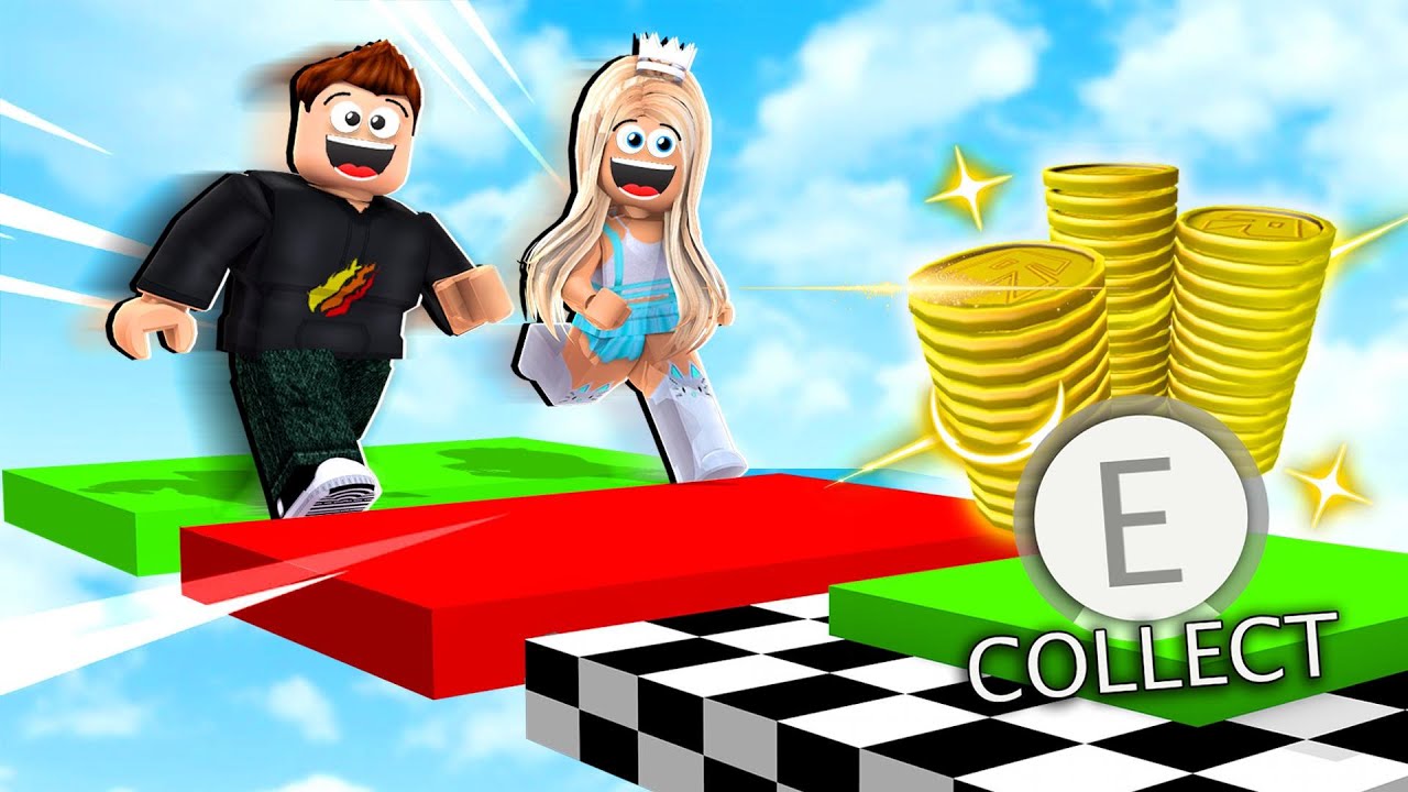 Roblox 1v1 Obby Race Vs My Wife For 100 000 Robux Youtube - roblox 1v1 rainbow obby vs prestonplayz