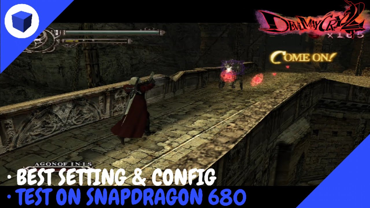 devil may cry at 2k resolution ( Snapdragon 865) on aethersx2