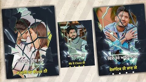 New Effect for Status Video | Red Screen Status | Status editing in Kinemaster