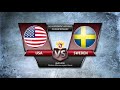 WW U18. USA-Sweden
