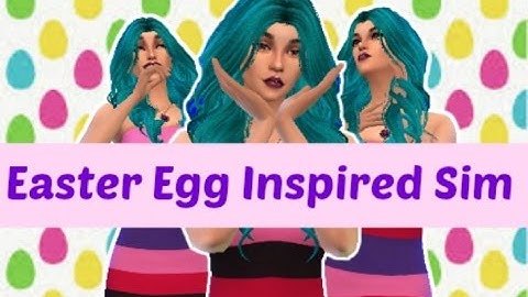 Create a Sim: Easter Egg Inspired Look