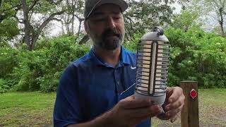 Bug Zapper with Auto Light Sensor, Cordless & Rechargeable