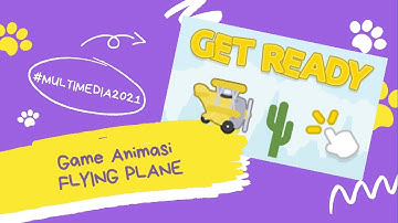 Game Animasi "FLYING PLANE" #Construct 2 #Multimedia21