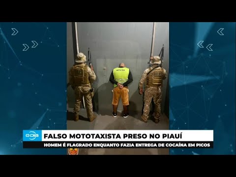 Homem é preso após ser flagrado transportando Cocaína em Picos 02 04 2025