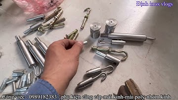 Cung cấp Phụ kiện cầu thang dây cáp từ A-Z