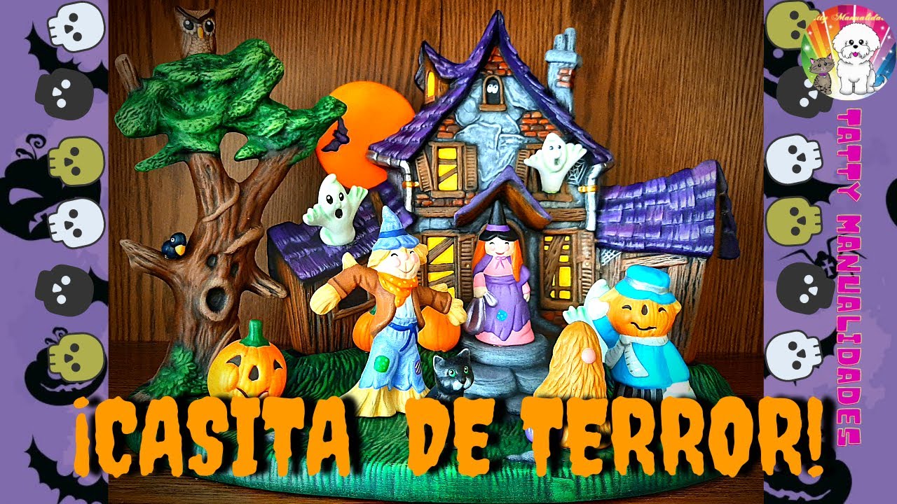 Pinta cerámica: Casita de Terror | Parte 1