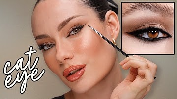 My Signature Cat Eye Makeup Tutorial (Step-by-Step for Beginners!)