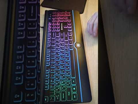 Клавиатура проводная Real-El 8000 Comfort Backlit USB (EL123100033)
