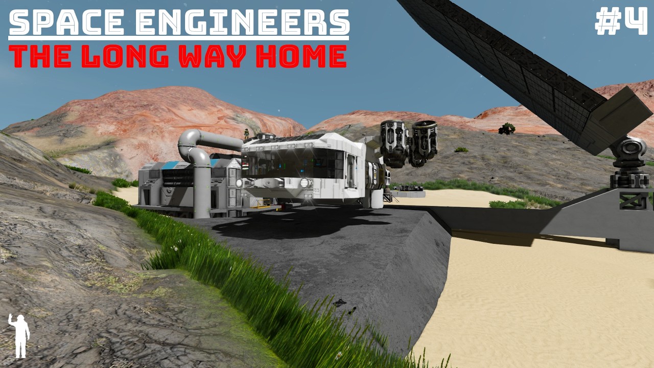 Salvage Operations - The Long Way Home - EP4 | Space engineers with ...