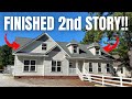 2nd STORY FINISHED OUT!! Modular home tour everyone has asked for! New Home Tour