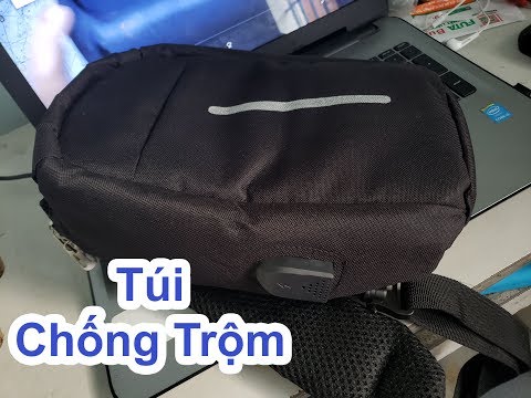 Túi Chéo Chống Trộm Có Kèm Theo Sạc Điện Thoại